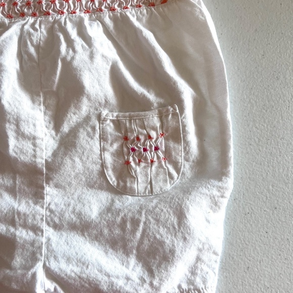 VINTAGE Bubbles. Cotton. Embroidered. Smocking. SUMMER 9-12M - Picture 7 of 16